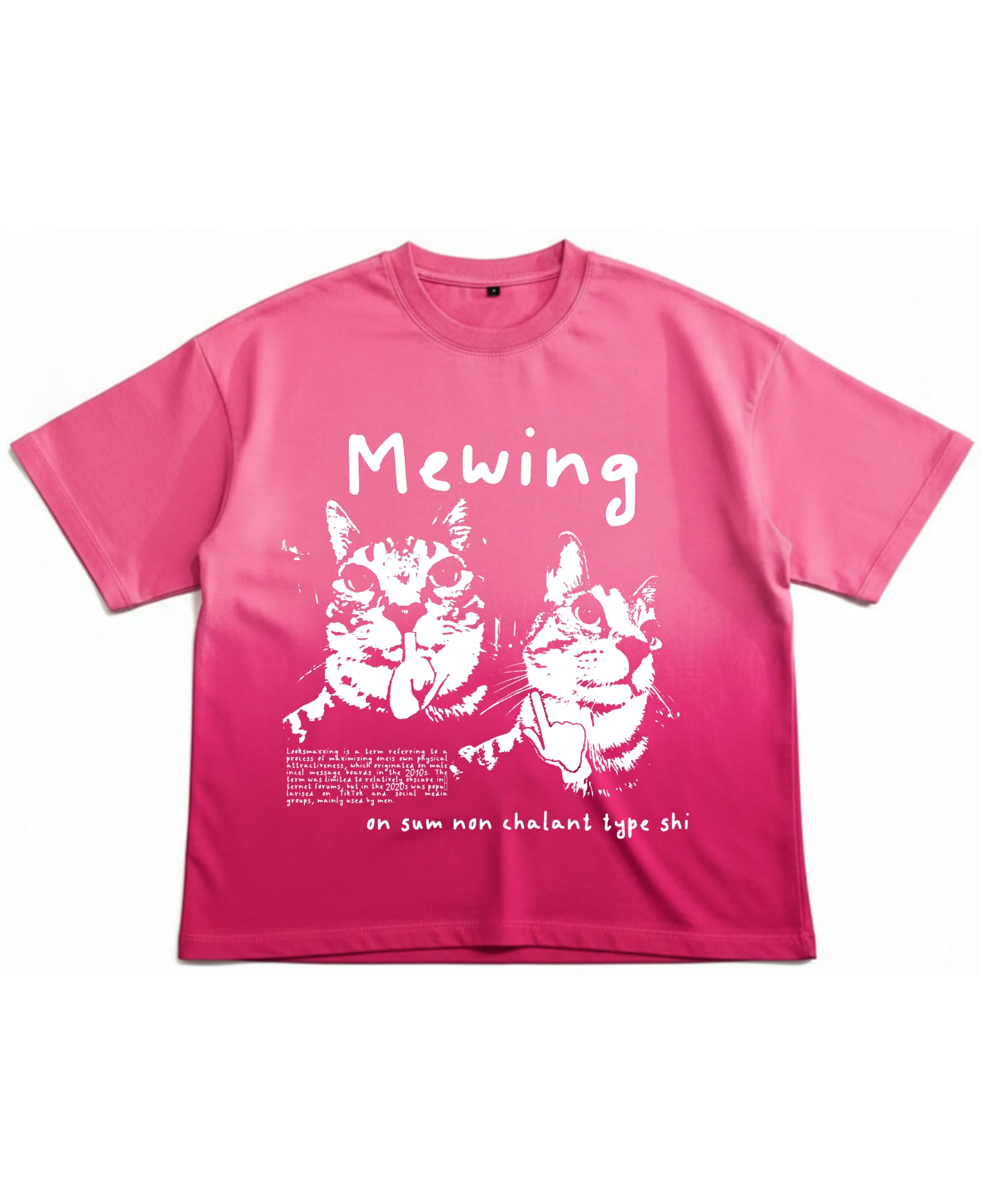 Mewing Sunfade Tee