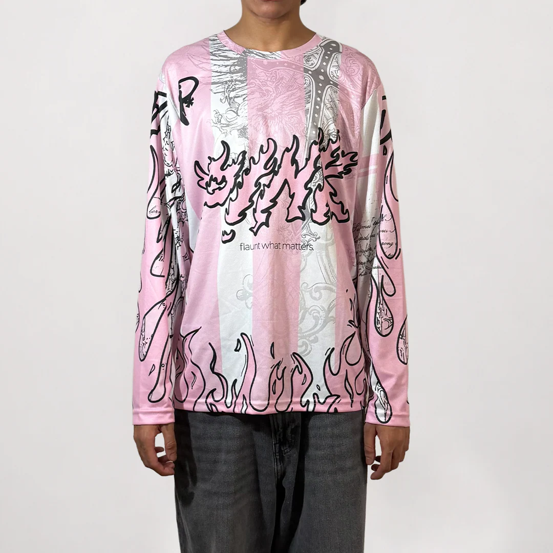 Pink Flame Jersey - Image 3